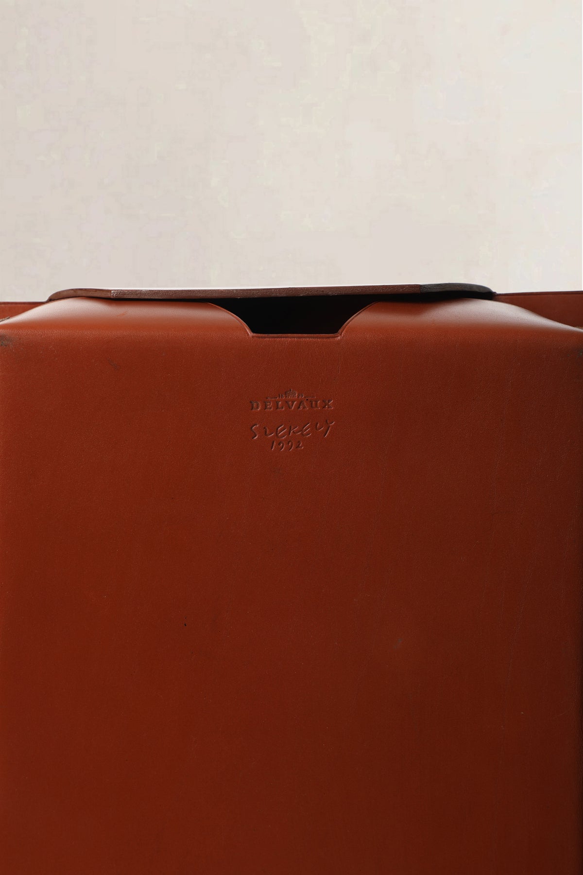 Delvaux Brown Szekely Collection Paper Tray