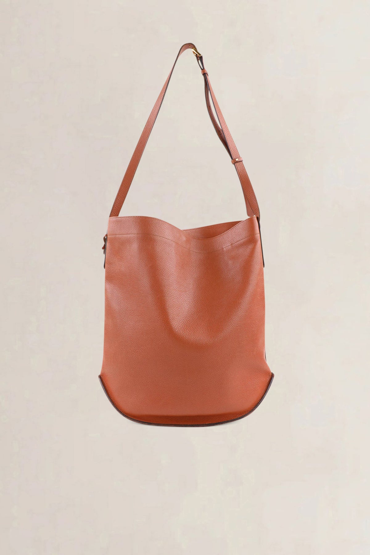 Delvaux Cognac Le Pin Jumping Calf GM Crossbody Bag