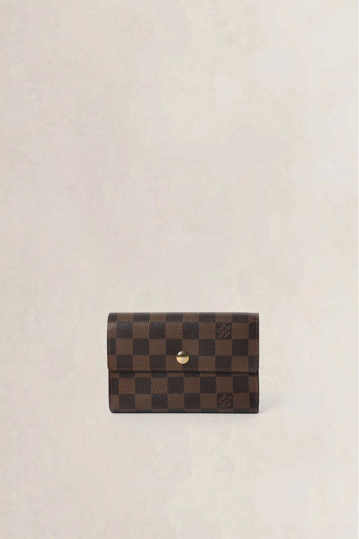 Louis Vuitton Brown Damier Ebene Alexandra Wallet