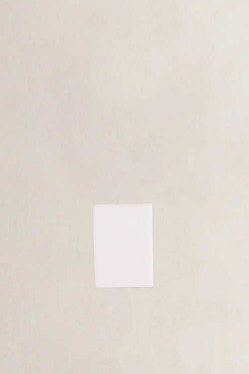 Delvaux White "Citizen of the World" Passport Cover