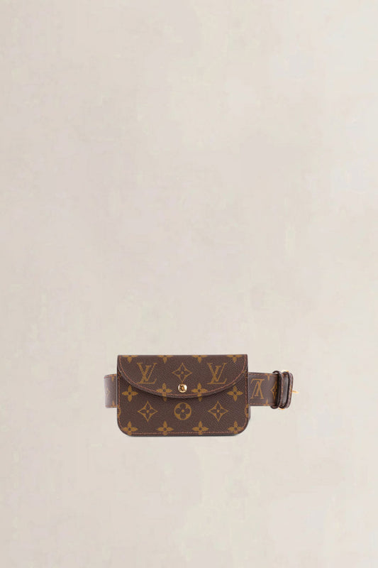 Louis Vuitton Brown Monogram Ceinture Pochette Solo Belt Bag
