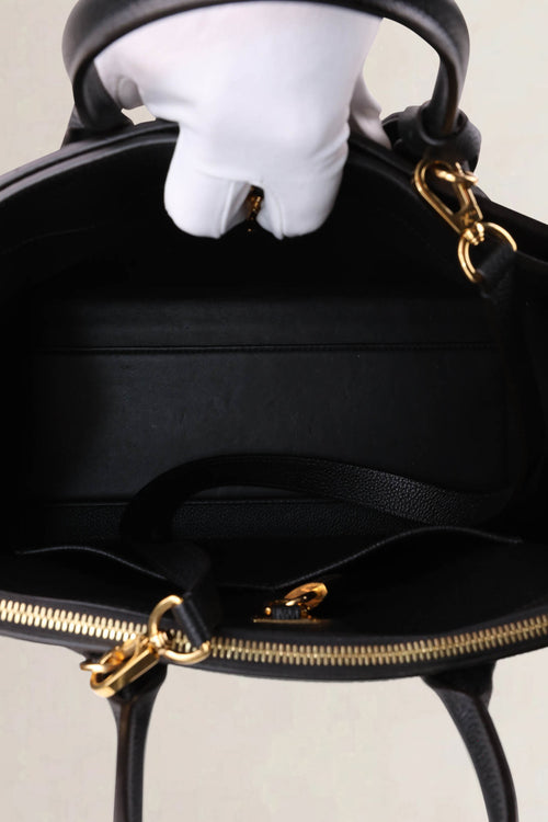 Louis Vuitton Black City Steamer MM Shoulder Bag
