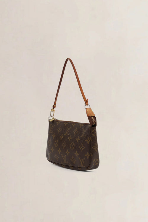 Louis Vuitton Monogram Pochette Accessoires Top Handle Bag