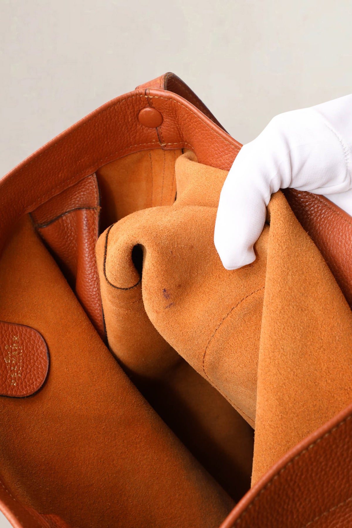Delvaux Cognac Le Pin Jumping Calf GM — vintage