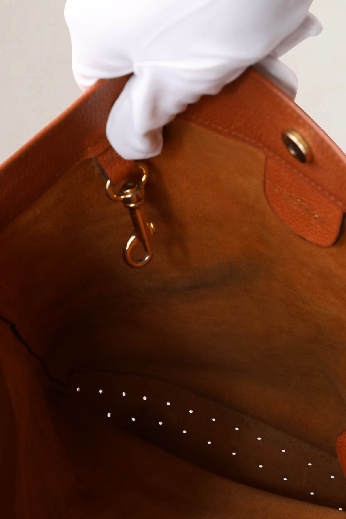 Delvaux Cognac Le Pin Jumping Calf GM — vintage