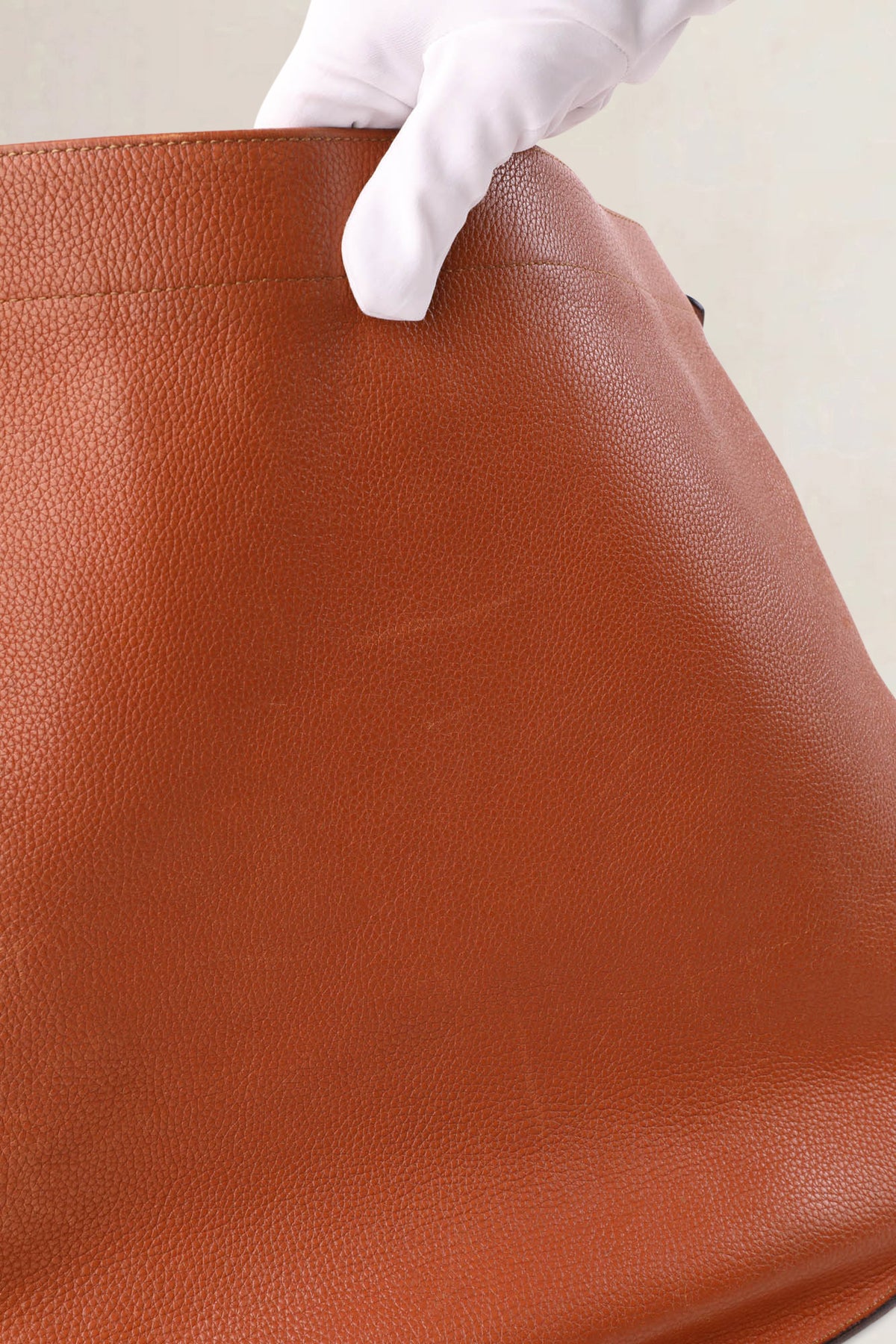 Delvaux Cognac Le Pin Jumping Calf GM Crossbody Bag