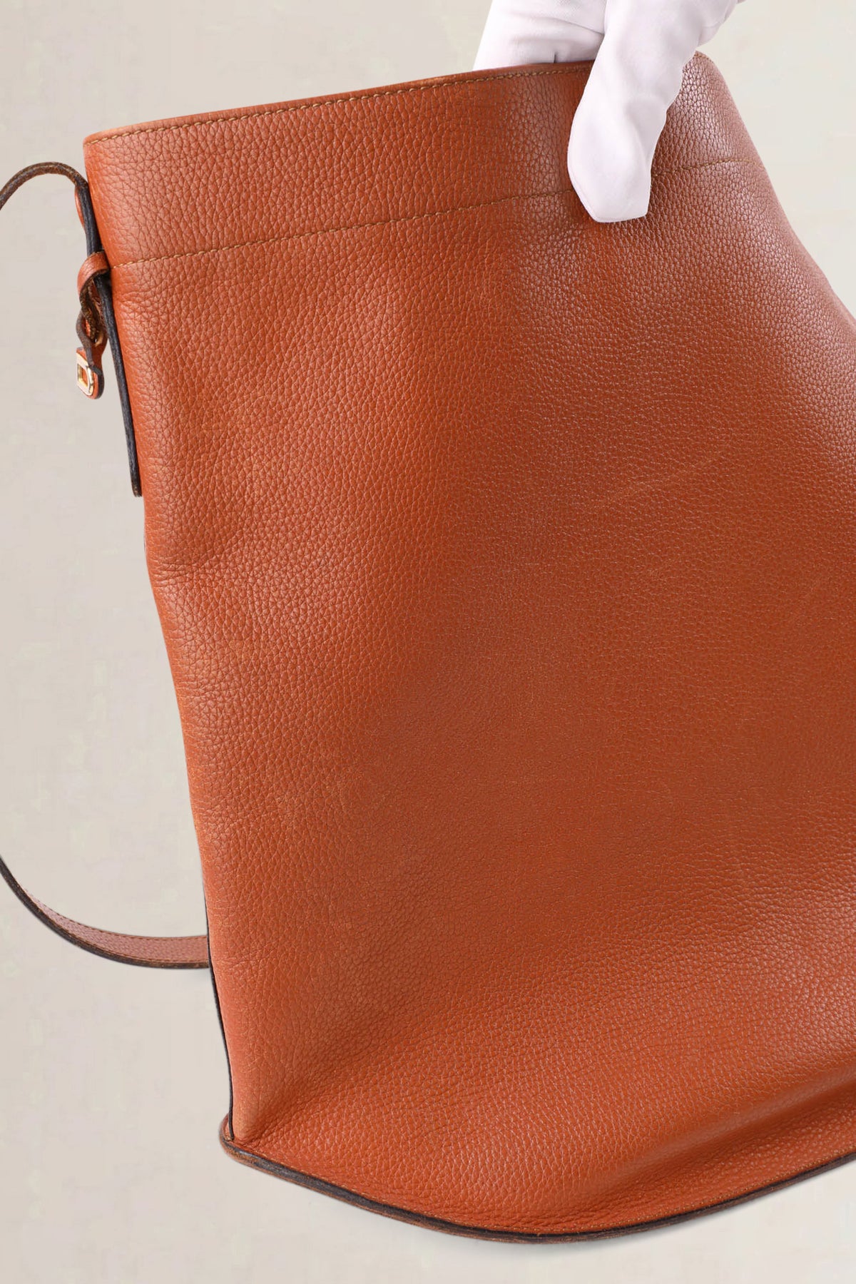Delvaux Cognac Le Pin Jumping Calf GM — vintage