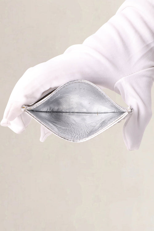 Christian Dior Silver Diorama Card Holder