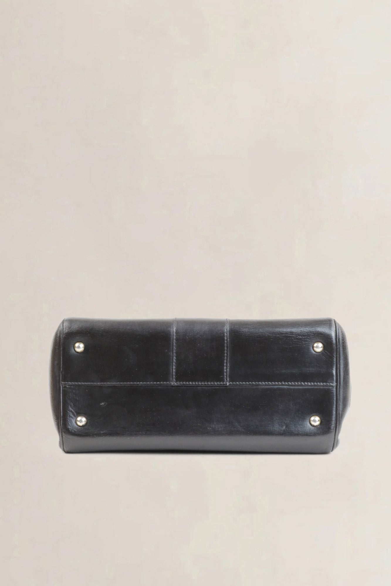Delvaux Black Brillant PM Top Handle Bag