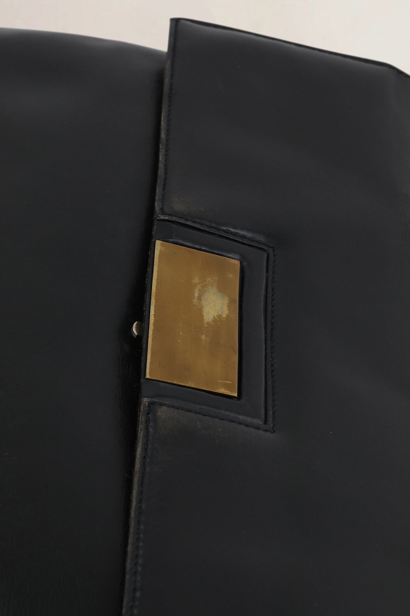 Delvaux Blue Vintage Top Handle Bag