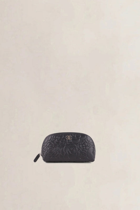 Chanel Black Camellia — preloved