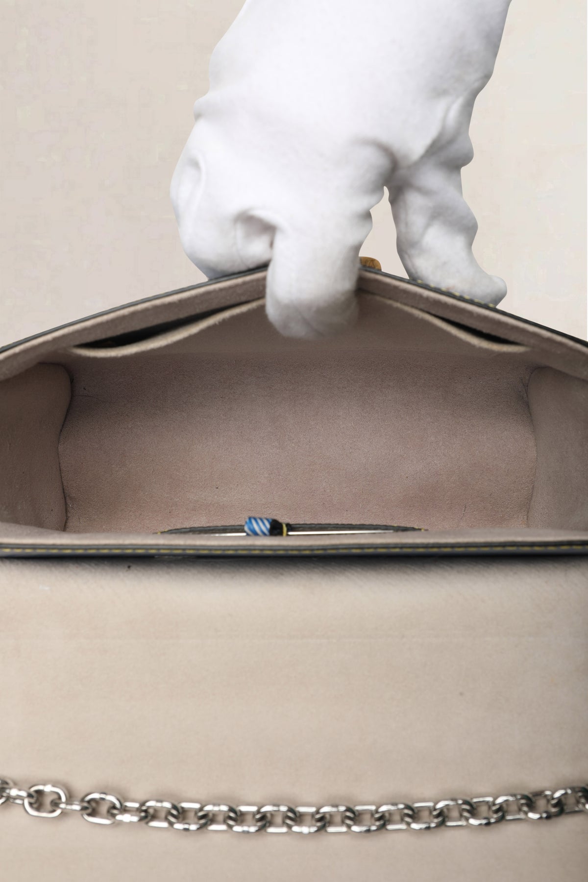Louis Vuitton Blue Twist Epi MM Crossbody Bag