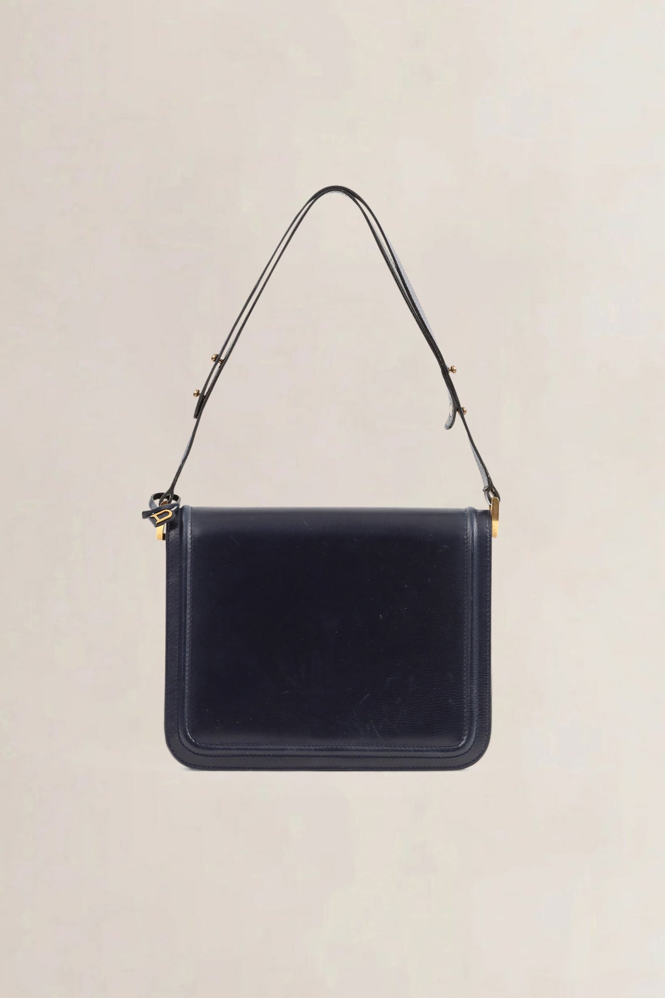 Delvaux Blue Vintage Shoulder Bag