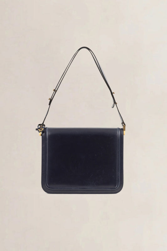 Delvaux Blue Vintage Shoulder Bag