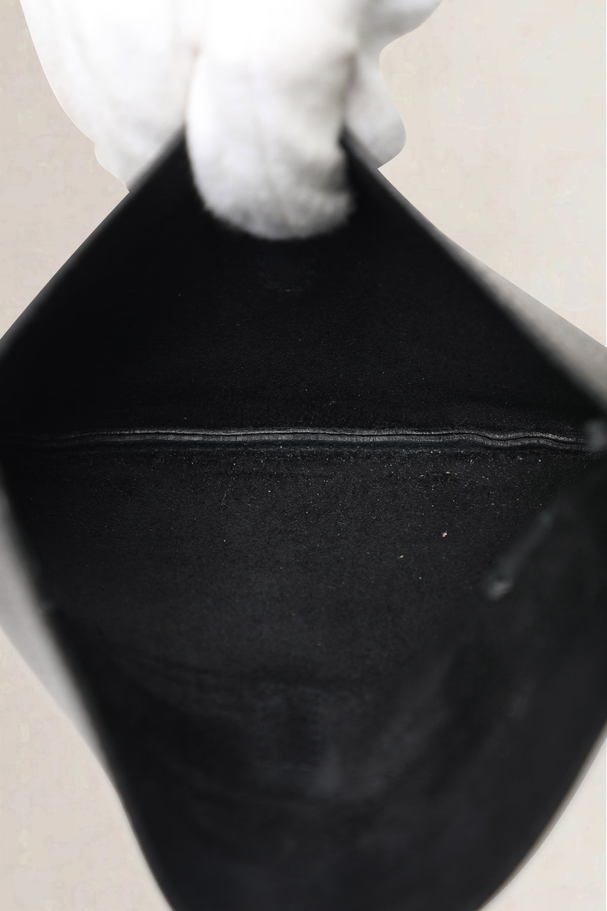Delvaux Black Belt Pouch — vintage