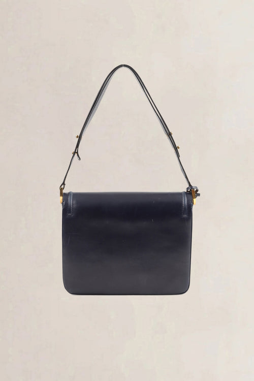 Delvaux Blue Vintage Shoulder Bag