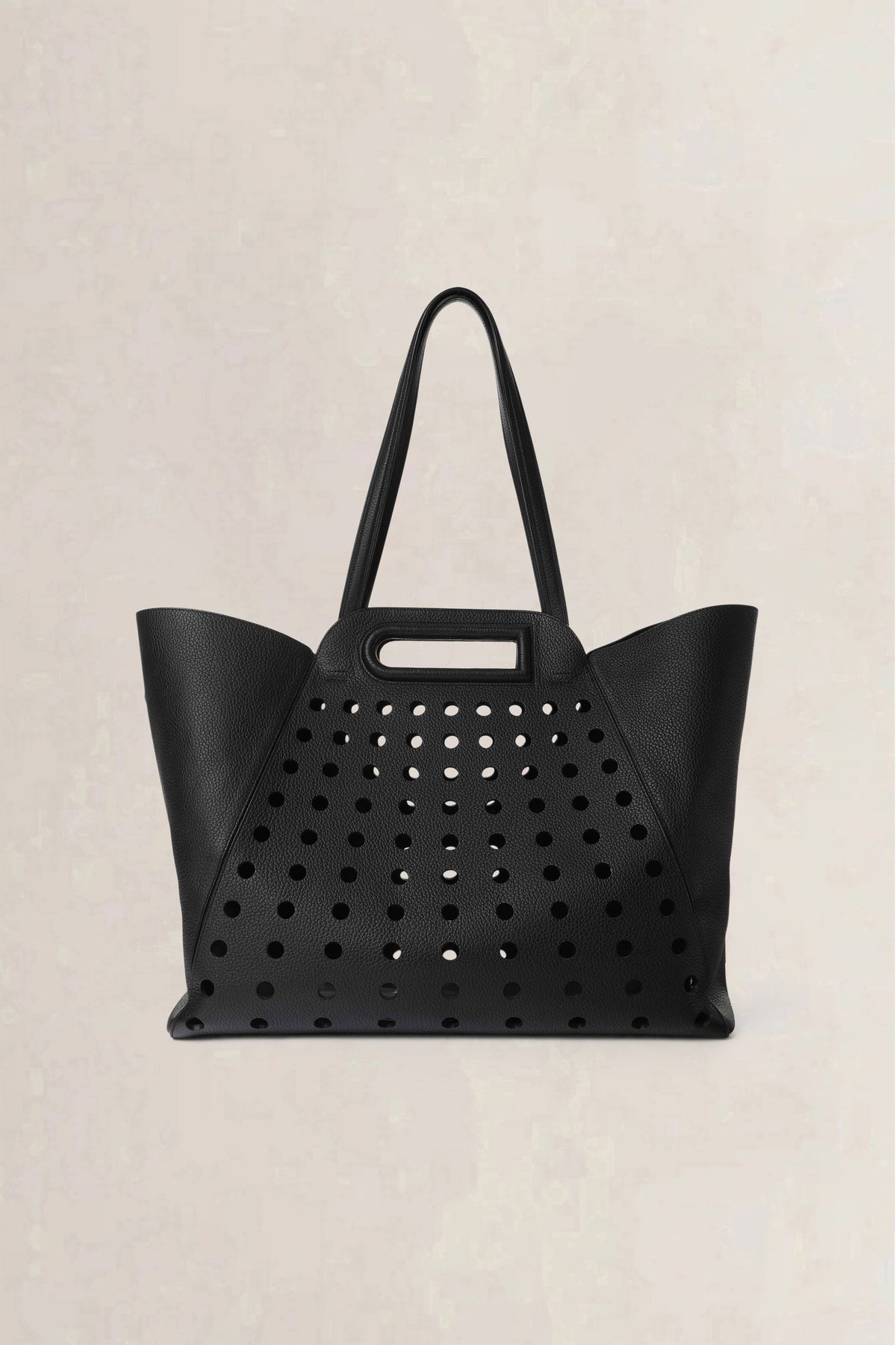 Delvaux Black L’Airess GM Taurillon Soft Shoulder Bag