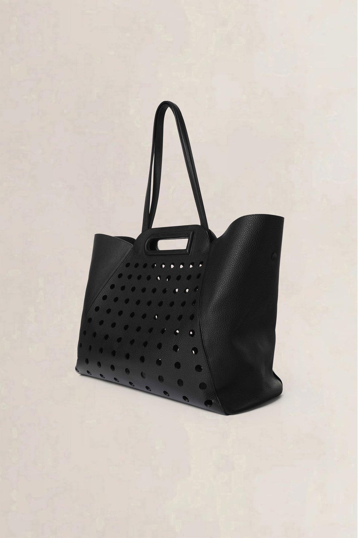 Delvaux Black L’Airess GM Taurillon Soft Shoulder Bag