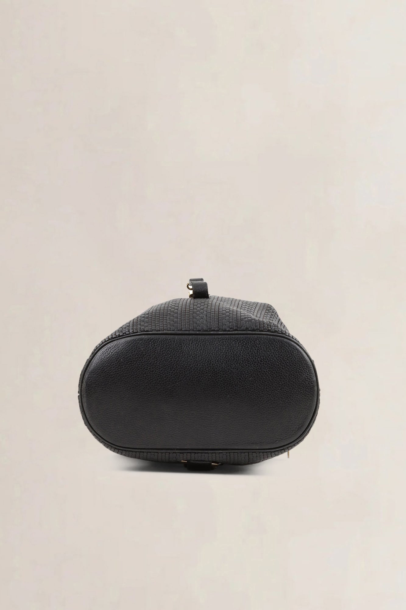 Delvaux Black Toile De Cuir Soleil Backpack