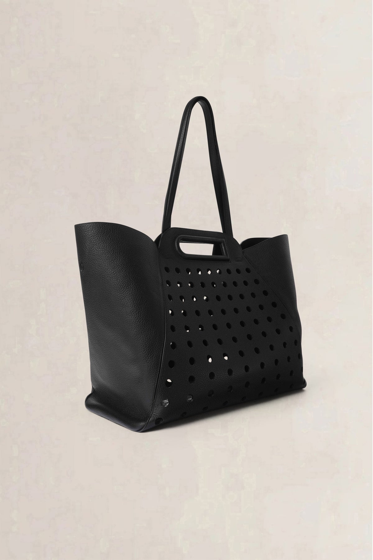 Delvaux Black L’Airess GM Taurillon Soft Shoulder Bag