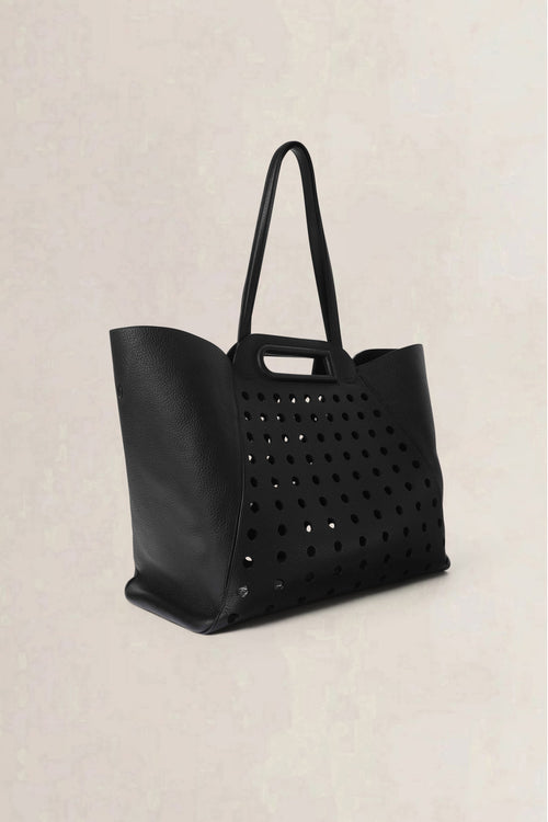 Delvaux Black L’Airess GM Taurillon Soft Shoulder Bag