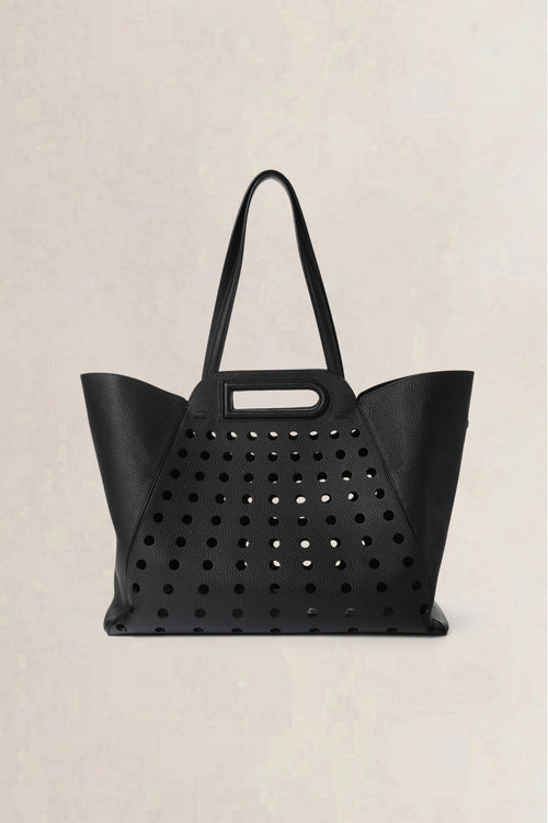 Delvaux Black L’Airess GM Taurillon Soft Shoulder Bag