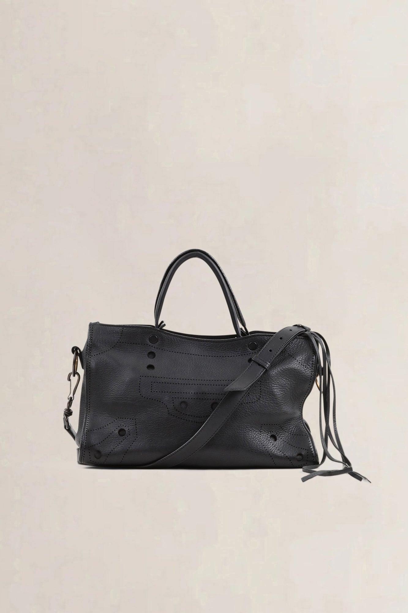 Balenciaga Blackout City Bag Crossbody Bag