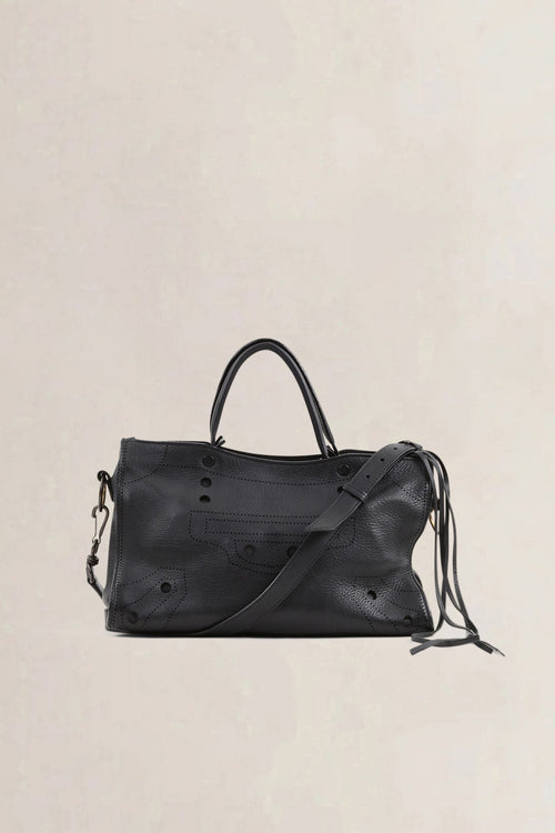 Balenciaga Blackout City Bag Crossbody Bag