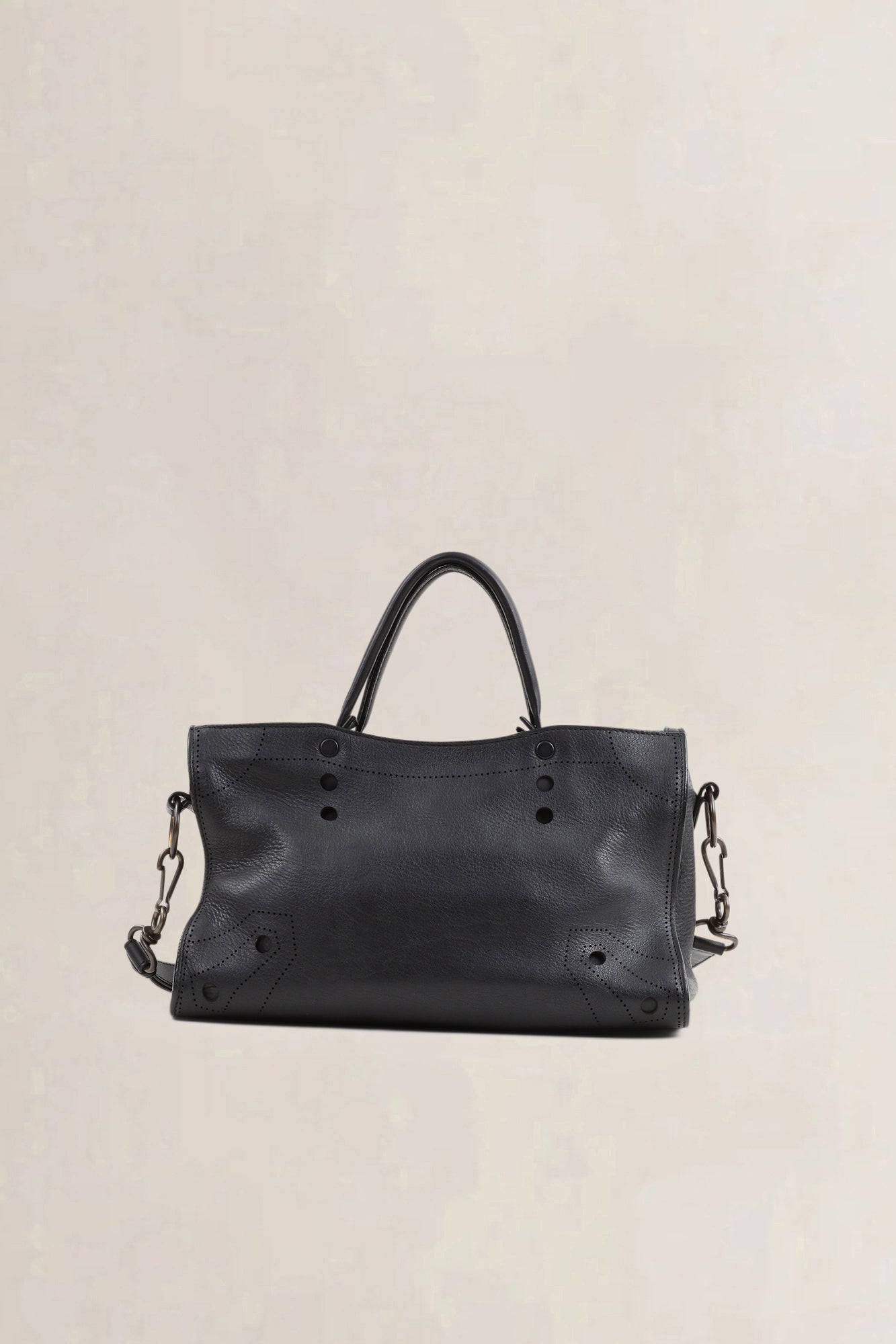 Balenciaga Blackout City Bag Crossbody Bag