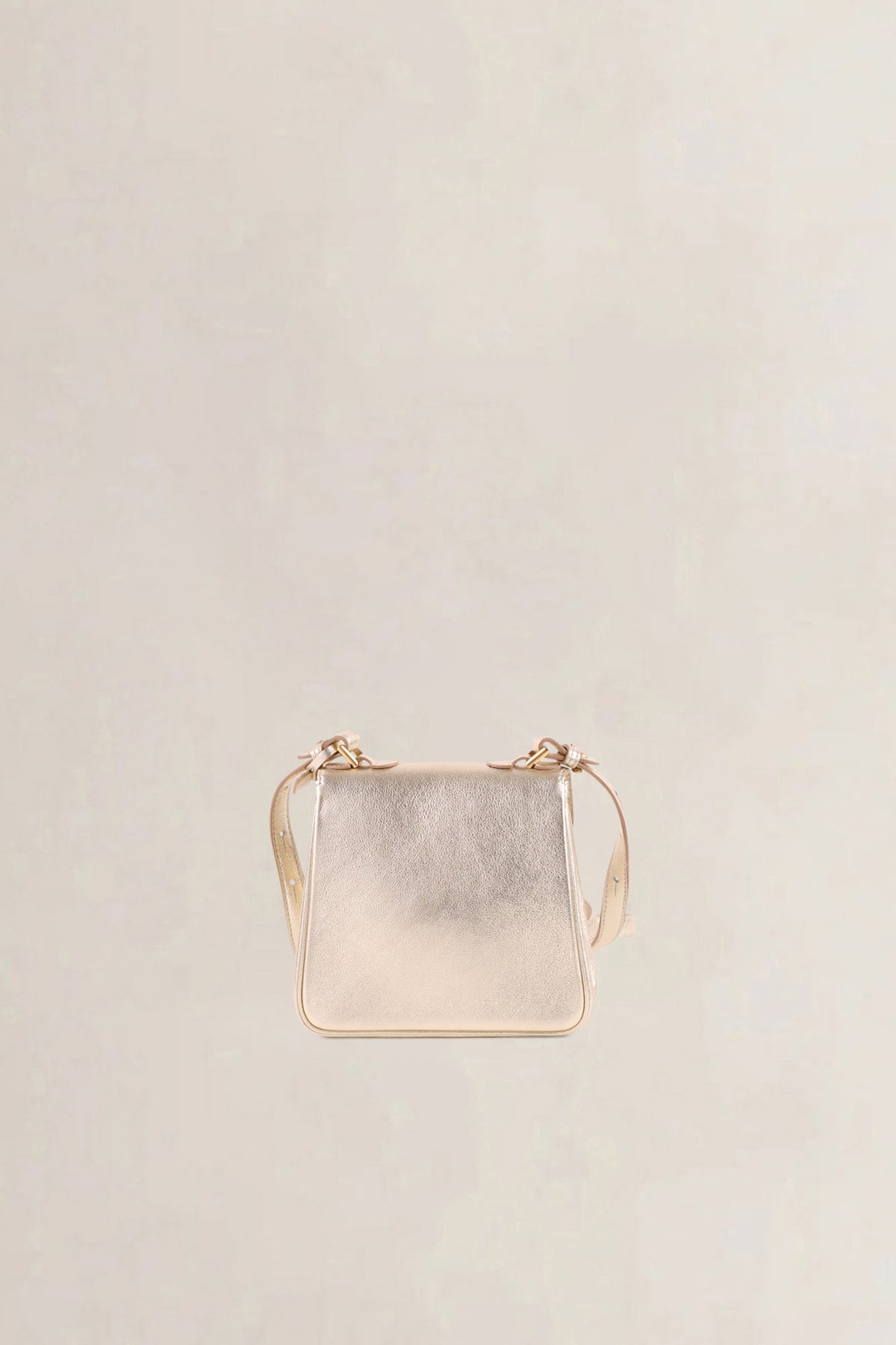 Delvaux Gold Brillant Mini XS Crossbody Bag