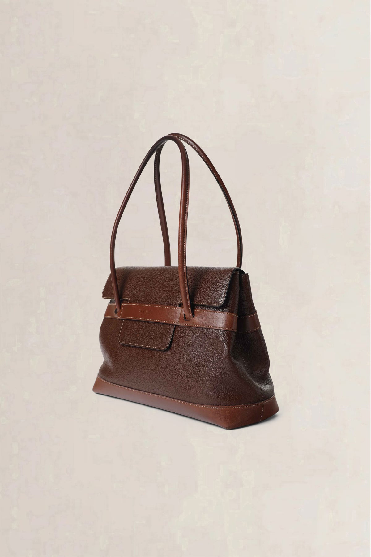 Delvaux Deux de Delvaux Brown Jumping Calf — vintage