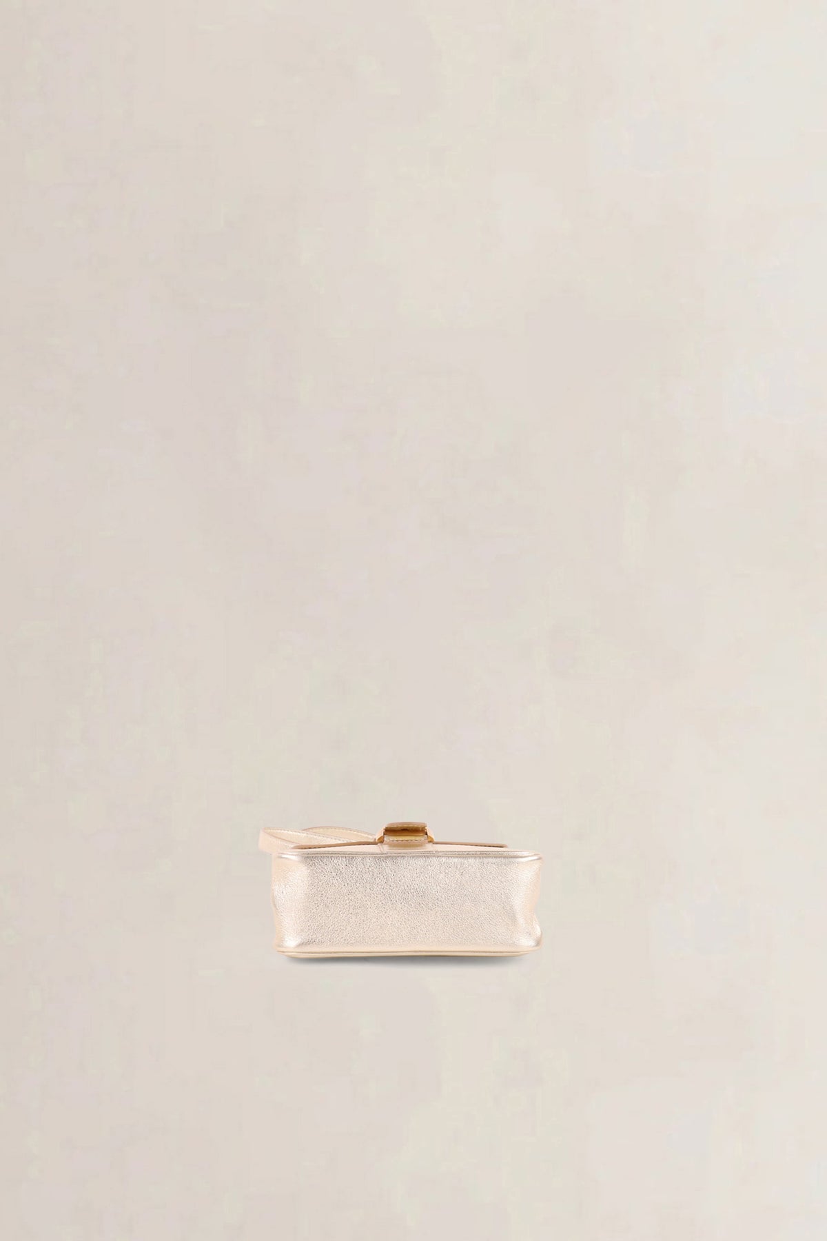 Delvaux Gold Brillant Mini XS Crossbody Bag