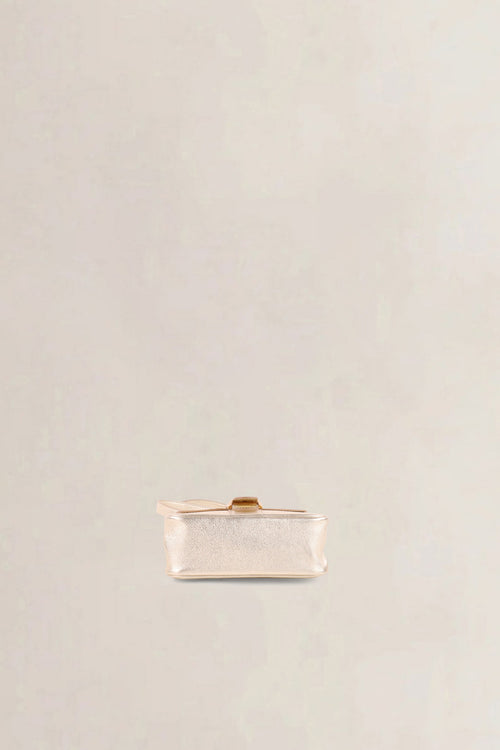 Delvaux Gold Brillant Mini XS Crossbody Bag