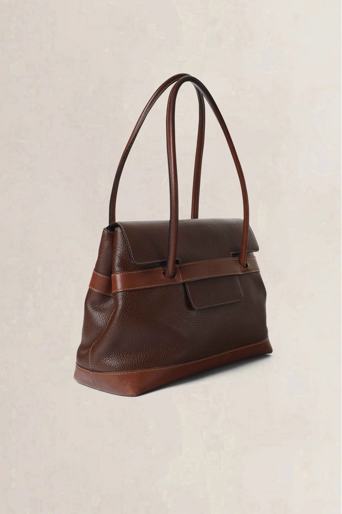 Delvaux Deux de Delvaux Brown Jumping Calf — vintage