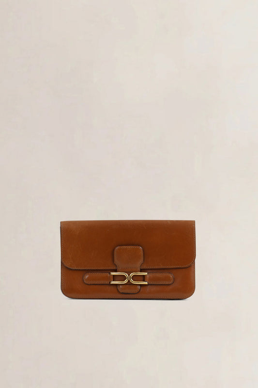 Delvaux Brown Escudo Wallet