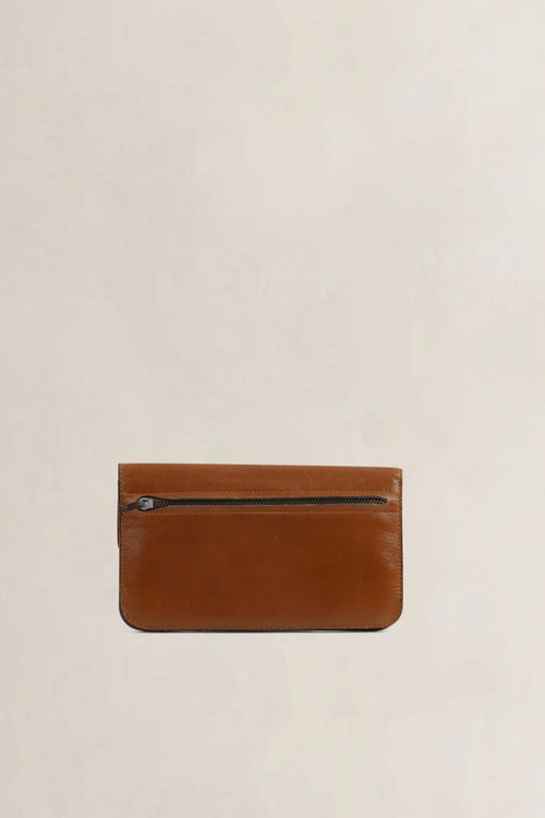 Delvaux Brown Escudo Wallet