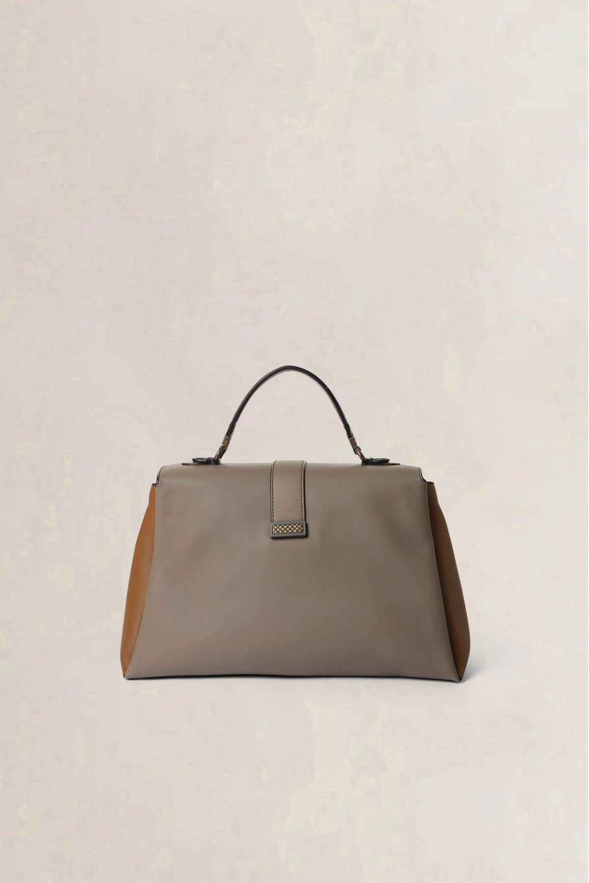 Bottega Veneta Grey & Brown Piazza Small — preloved