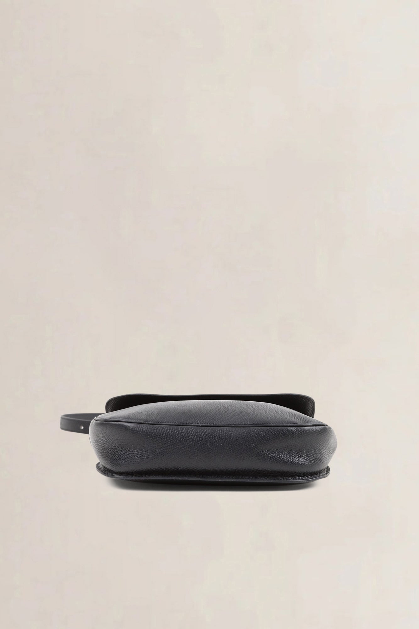 Delvaux Black Leather "D" Crossbody Bag