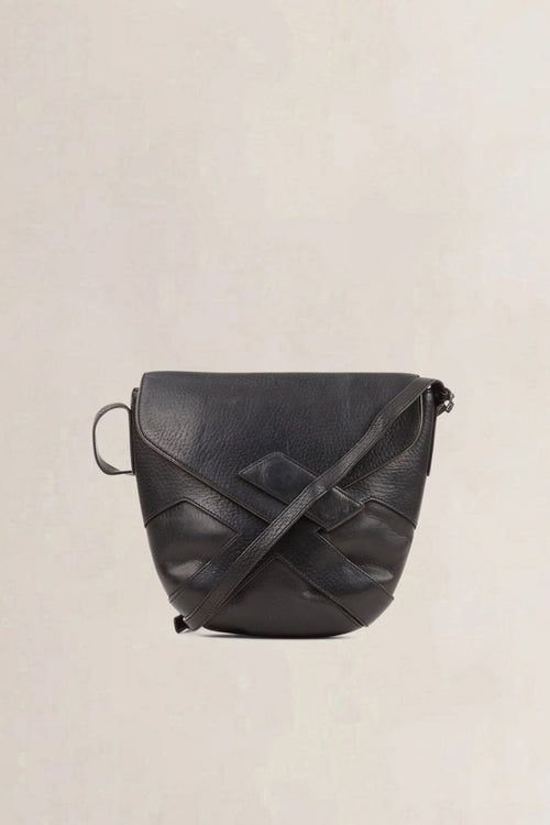 Delvaux Black Desavroye Crossbody Bag