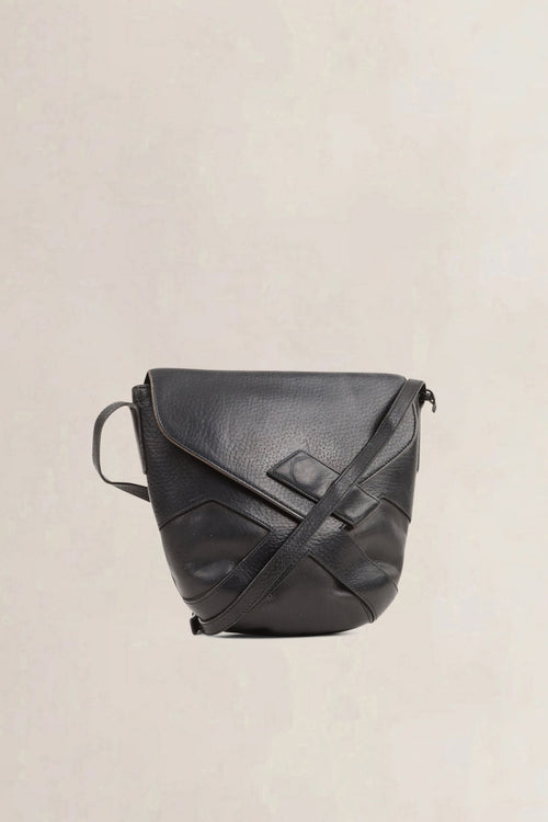 Delvaux Black Desavroye Crossbody Bag