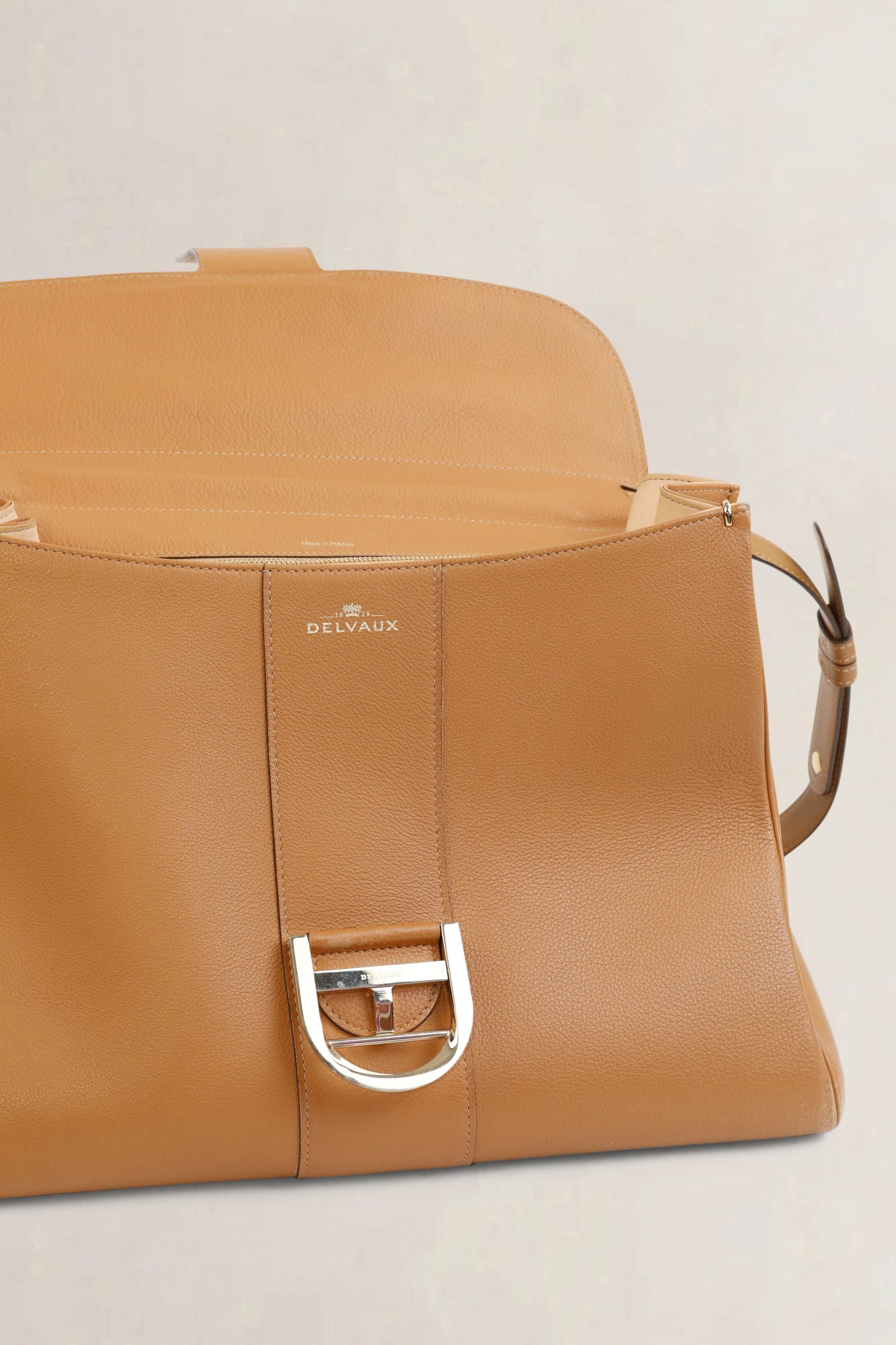 Delvaux Végétal Sellier Brillant GM Crossbody Bag