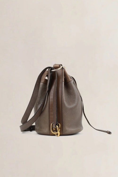 Delvaux Brown Gibus Crossbody Bag