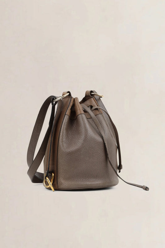 Delvaux Brown Gibus Crossbody Bag