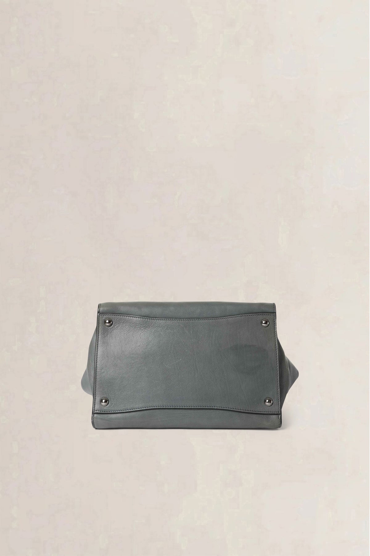 Prada Blue Twin Pocket Glacé Calf Crossbody Bag