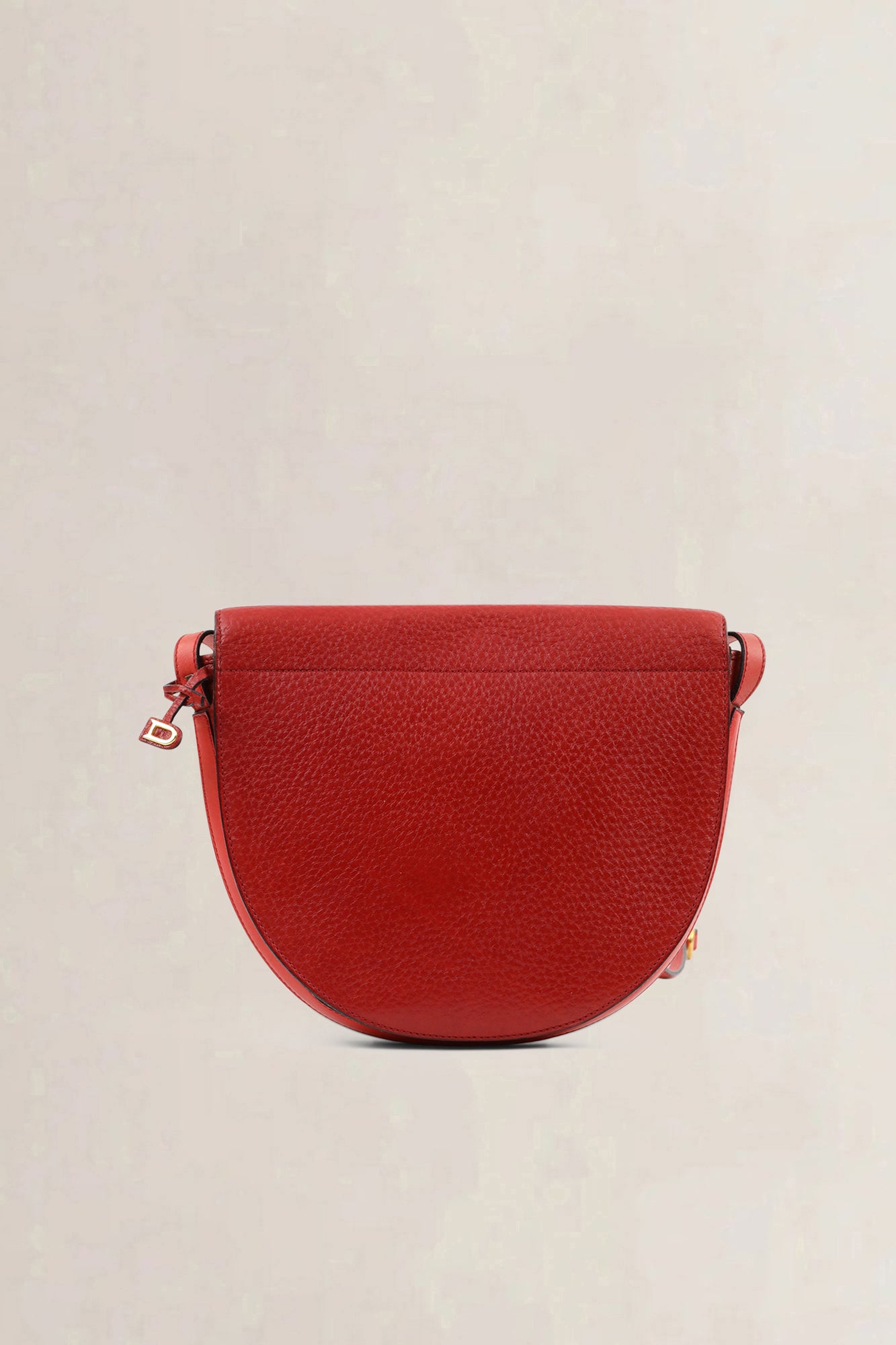 Delvaux Red Leather Crossbody Bag