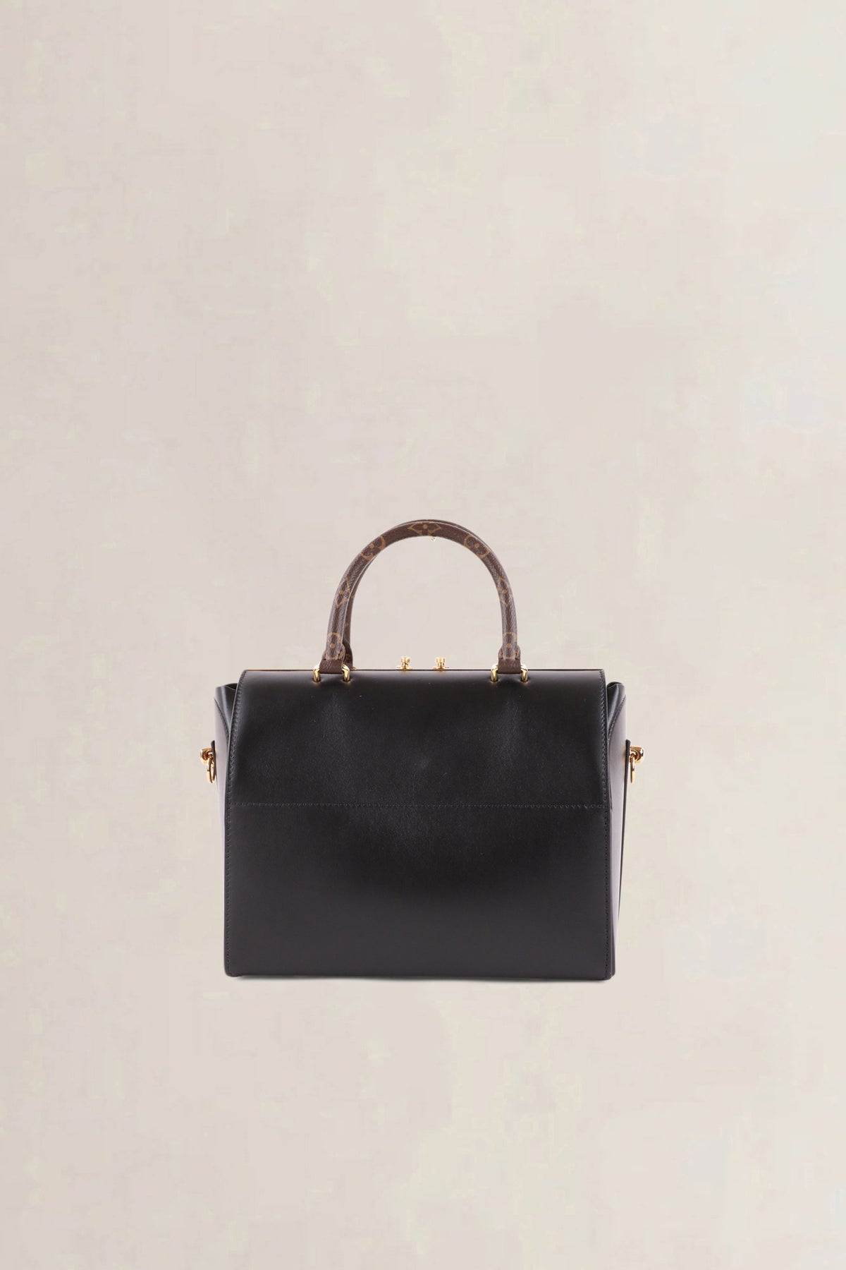 Louis Vuitton Black Speedy Doctor Monogram 25 Shoulder Bag
