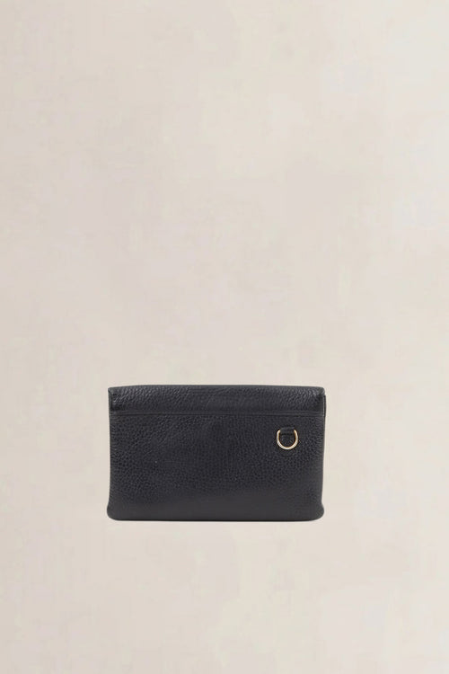 Delvaux Black Leather Wallet