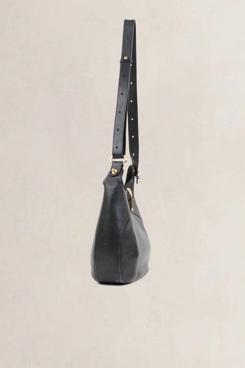 Delvaux Black Souverain Crossbody Bag