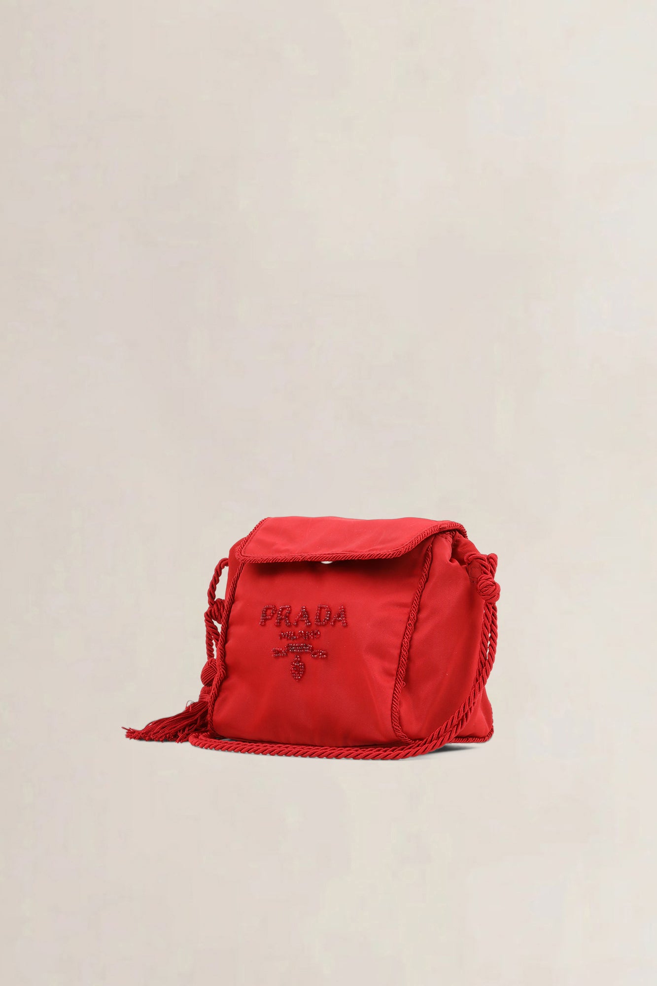 Prada Red Nylon Crossbody Bag