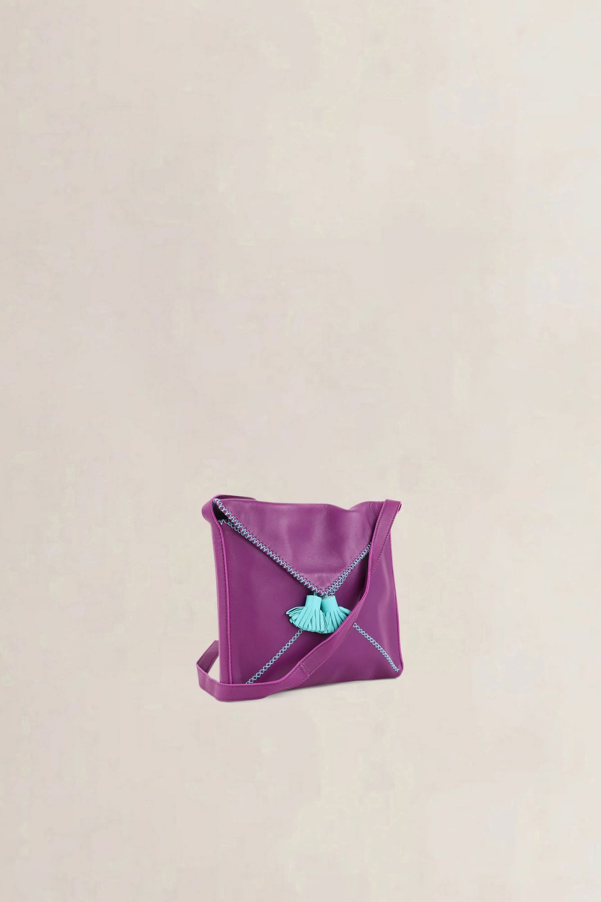 Hermès Purple Sac Pompon Crossbody Bag